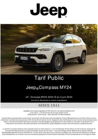 Prospectus Jeep Manosque : Jeep Compass MY24