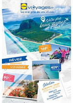 Promos et remises  : Bonnes vacances avec Lidl Voyages !