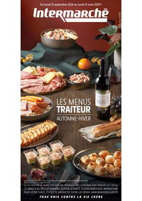 Prospectus Intermarché Super Ainay le Château : EVEN CATALOGUE TRAITEUR AUTOMNE HIVER