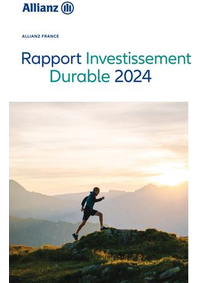 Prospectus Agence Allianz CALVI : Rapport Investissement Durable 2024