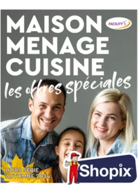 Prospectus Shopix COURNON : Maison menage cuisine