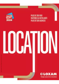 Prospectus Loxam SAINT-FLOUR : Catalogue de location