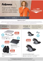 Promos et remises  : Jusqu'à 60€ remboursés avec Fellowes