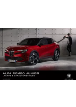 Prospectus Alfa Roméo : Catalogue Alfa Romeo JUNIOR