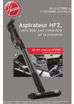 Prospectus Boulanger : OFFRE Hoover: 1 kit voiture d'une valeur de 49€ offert