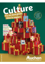 Prospectus  : Culture : il y aura plein de surprises sous le sapin