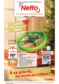 Prospectus Netto Le Blanc : JOUETS DE NOËL