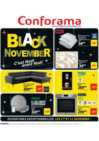 Prospectus Conforama BASTIA - FURIANI  : Black November