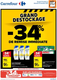 Prospectus Carrefour Express Saint-Sulpice-les-Feuilles : GRAND DESTOCKAGE