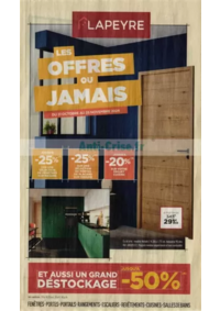 Prospectus Lapeyre Aurillac : Les offres ou jamais