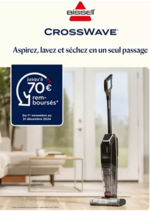 Prospectus Boulanger : OFFRE Bissell : jusqu'à 70€ remboursés !