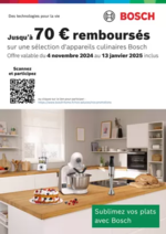 Prospectus Boulanger : OFFRE BOSCH : JUSQU'A 70€ REMBOURSES