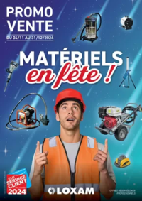 Prospectus Loxam MONTLUÇON : Materiels en fete