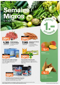 Prospectus Migros Conthey - Forum des Alpes : Attraktiivi Sonderängbot für alli