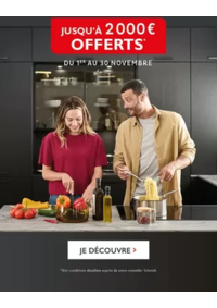 Prospectus Cuisines Schmidt BUHL-LORRAINE : Jusqu'à 2000 € offerts