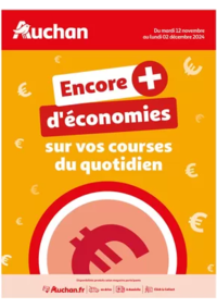 Prospectus Auchan Aussillon : Des économies au quotidien