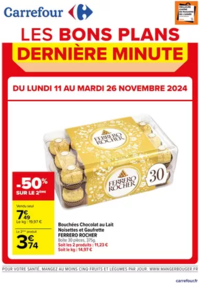 Prospectus Carrefour SALLANCHES : LES BONS PLANS DE DERNIERE MINUTE