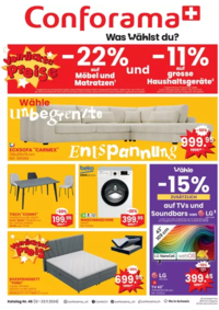 Prospectus Conforama Chur : Conforama reklamblad - DE