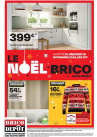 Prospectus Brico Dépôt BEZIERS : LE NOËL BRICO à prix dépôt !