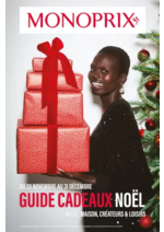 Promos et remises  : GUIDE CADEAUX NOËL