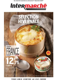 Prospectus Intermarché Super Chagny : S48 - R5 - RACLETTE-FONDUE