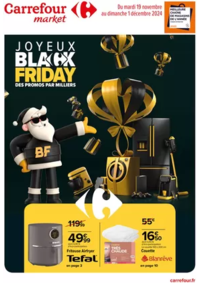 Prospectus Carrefour Market RIOM ES MONTAGNES : JOYEUX BLACK FRIDAY DES PROMOS PAR MILLIERS