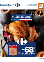 Promos et remises  : BIENVENUE POUR THANKSGIVING