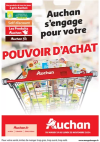 Prospectus Auchan CASTRES : Auchan s'engage pour votre Pouvoir D'achat