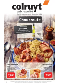 Prospectus Colruyt DAMPIERRE : Choucroute