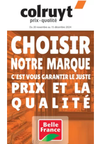 Prospectus Colruyt CHAUSSIN : Choisir notre marque