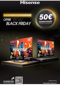 Prospectus Boulanger Saint Orens : Hisense Offre Speciale Black Friday