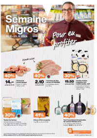 Prospectus Migros Bad Zurzach : Tolles Ängbot für alli Chunde