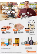 Prospectus Migros Supermarché : Tolles Ängbot für alli Chunde