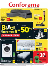 Prospectus Conforama CHALLANS : Black November - Derniers jours