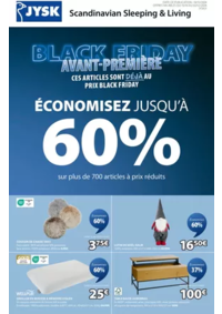 Prospectus Jysk NOYON : Black Friday