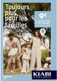 Prospectus Kiabi AVALLON : Toujours plus pour les familles