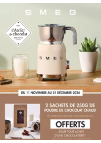 Prospectus MDA MANOSQUE : 2 sachets de 250G de poudre de chocolat chaud