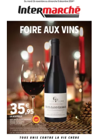 Prospectus Intermarché Super Saint-Nizier sous Charlieu : S48/49 - R5 - FOIRE AUX VINS REGIONALE