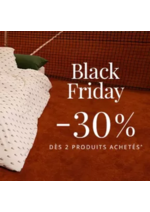 Prospectus Yves Delorme : Black Friday -30% dès 2 articles