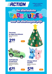 Prospectus Action BOUGE : Cadeautjes