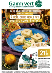 Prospectus Gamm vert VENDOME : Spécial Noël