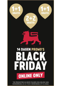 Prospectus Supermarché Delhaize Neerpelt : Black Friday