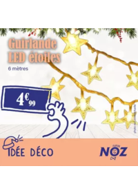 Prospectus Noz Tonnay Charente : Guirlande LED étoiles