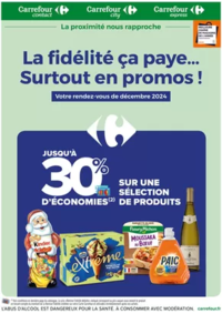 Prospectus Carrefour city AMIENS '17-19 rue Van Marcke : J'PEUX PAS, J'AI PROMOS DU 1ER AU 31 DÉCEMBRE 2024