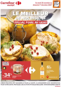 Prospectus Carrefour Market Aigueperse : LE MEILLEUR DE NOS TERROIRS SPÉCIAL FOIRE AU GRAS