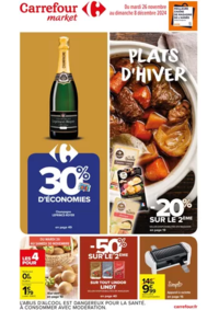 Prospectus Carrefour Market MIMIZAN : LES PLATS D'HIVER