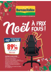 Prospectus Bureau Vallée - Cosne sur Loire : Noël À PRIX FOUS !