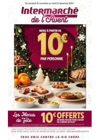 Prospectus Intermarché Super Rosières-Pres-Troyes : EVEN MENU DE FIN D'ANNEE