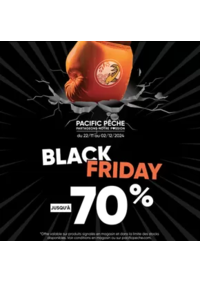 Prospectus Pacific Pêche ANGERS : Black Friday. Les bonnes affaires continue chez Pacific Pêche !