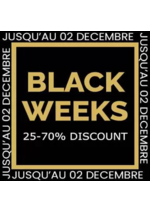 Promos et remises  : Black Weeks